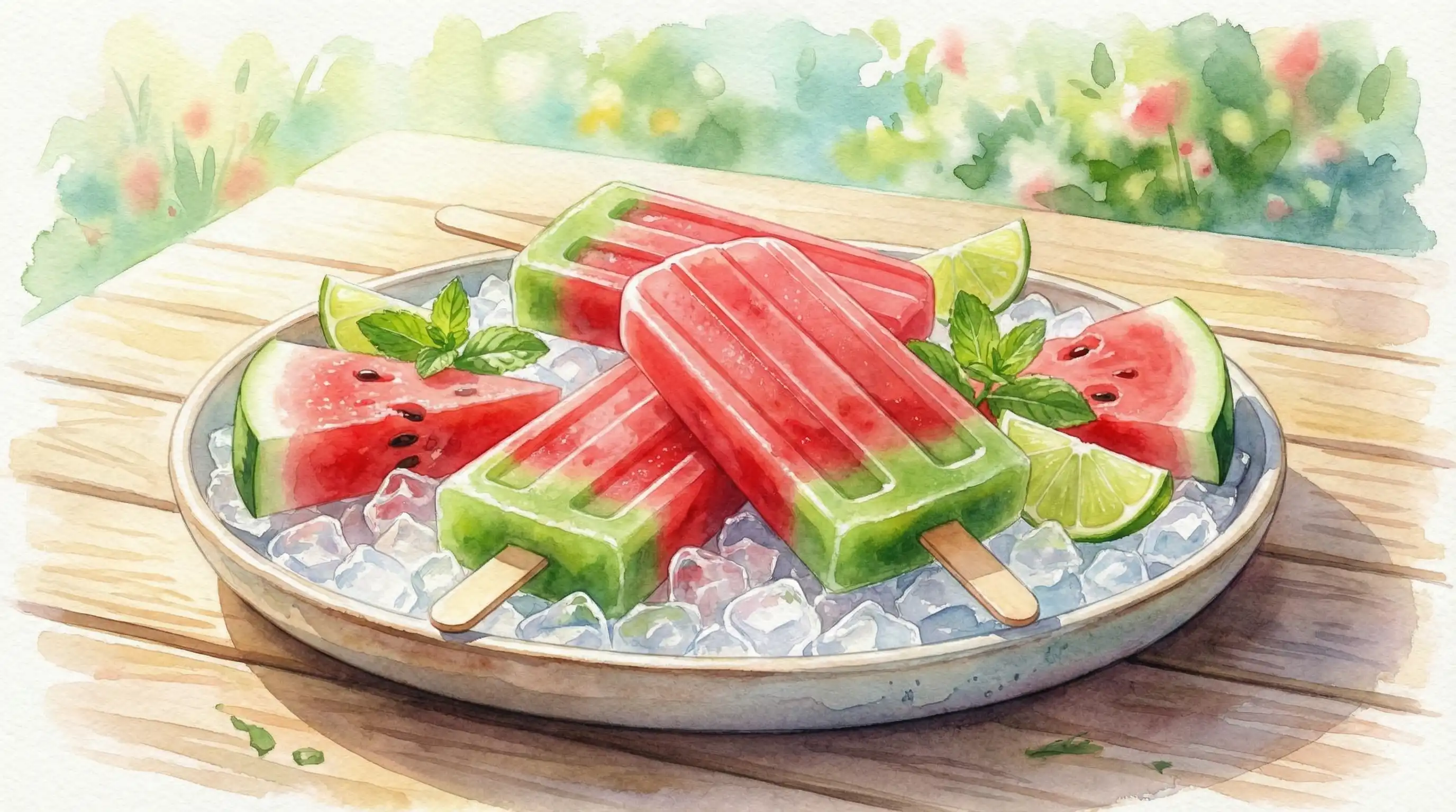 西瓜酸奶冰棍 - 暗网吃瓜